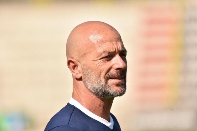 Alfonso Greco, allenatore della Torres | Foto Alessandro Sanna