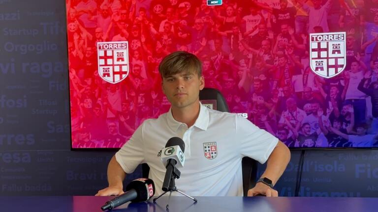 Michael Brentan, durante la sua conferenza stampa di presentazione | Foto Centotrentuno