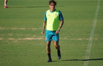 Nicolas Viola durante l'allenamento | Foto Centotrentuno