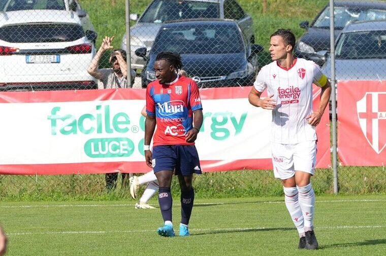 Momo Varela in occasione della sfida contro il Padova | Foto US Torres