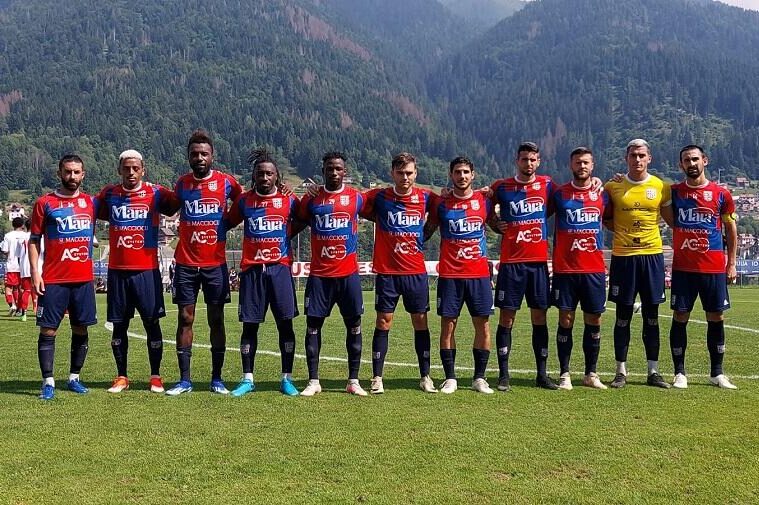 La Torres in occasione dell'allenamento congiunto contro la Triestina | Foto US Torres