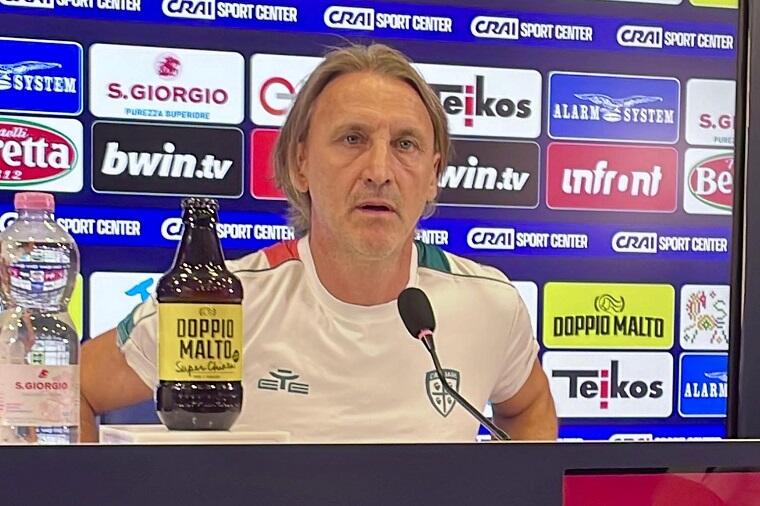 Davide Nicola Conferenza Stampa Pre Cagliari-Como bis