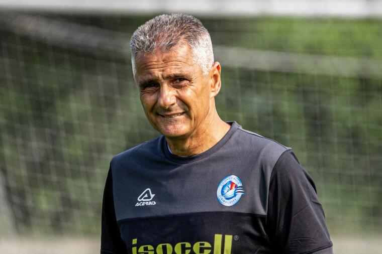 Giovanni Lopez, allenatore dell'AlbinoLeffe | Foto Facebook U.C. AlbinoLeffe