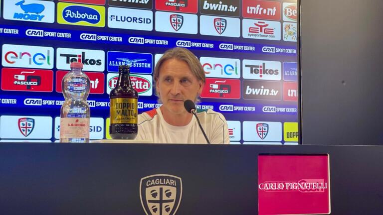 Davide Nicola in conferenza stampa