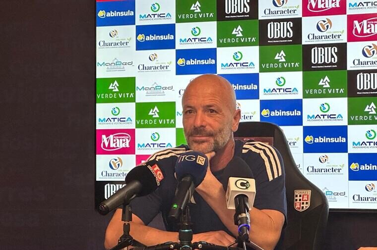 Alfonso Greco, allenatore della Torres | Foto Centotrentuno