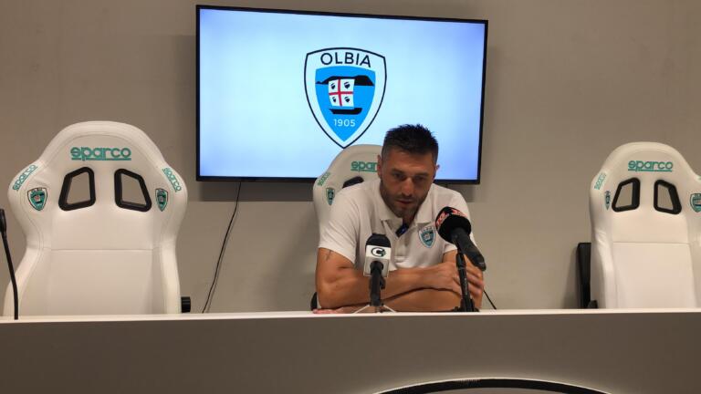 Marco Amelia, tecnico dell'Olbia | Foto Centotrentuno