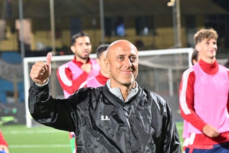 Andrea Scotto, nuovo tecnico dei liguri | Foto Facebook US Sestri Levante 1919