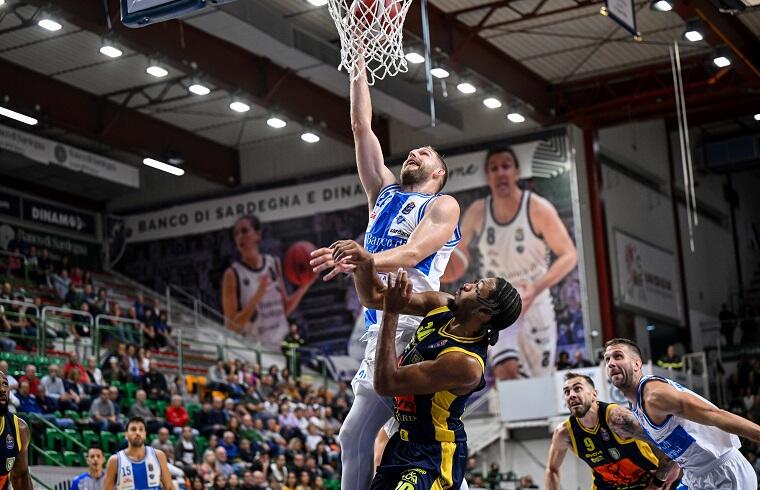 Michal Sokolowski Banco di Sardegna Dinamo Sassari - Givova Scafati Legabasket LBA Serie A Unipol 2024-2025 Sassari, 28/09/2024 Foto L.Canu / Ciamillo-Castoria