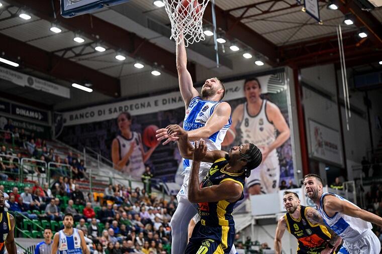 Michal Sokolowski Banco di Sardegna Dinamo Sassari - Givova Scafati Legabasket LBA Serie A Unipol 2024-2025 Sassari, 28/09/2024 Foto L.Canu / Ciamillo-Castoria