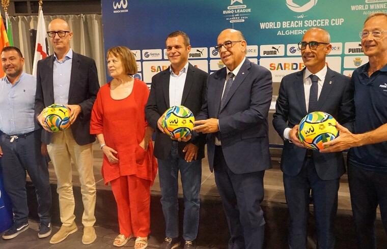 Conferenza Stampa Beach Soccer Alghero 2024