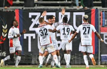 Mario Mercadante della Torres nel gol contro il Gubbio, foto ufficio stampa Torres