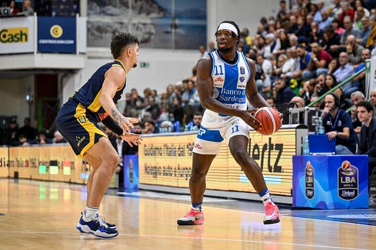 Brian Fobbs Banco di Sardegna Dinamo Sassari - Givova Scafati Legabasket LBA Serie A Unipol 2024-2025 Sassari, 28/09/2024 Foto L.Canu / Ciamillo-Castoria
