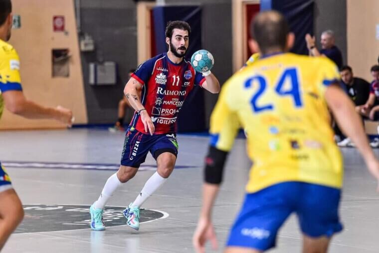 Umberto Bronzo giocatore della Raimond Sassari, foto di Claudio Atzori