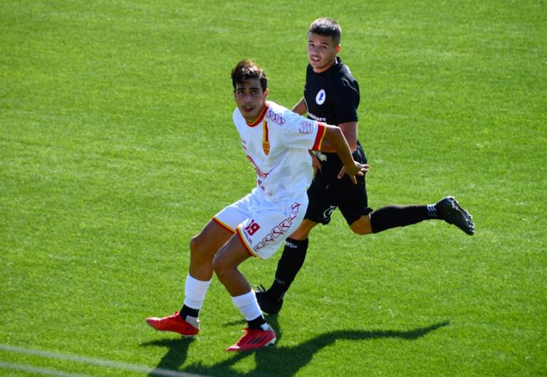 Federico Piga, attaccante dell'Atletico Uri | Foto Paolo Massaro