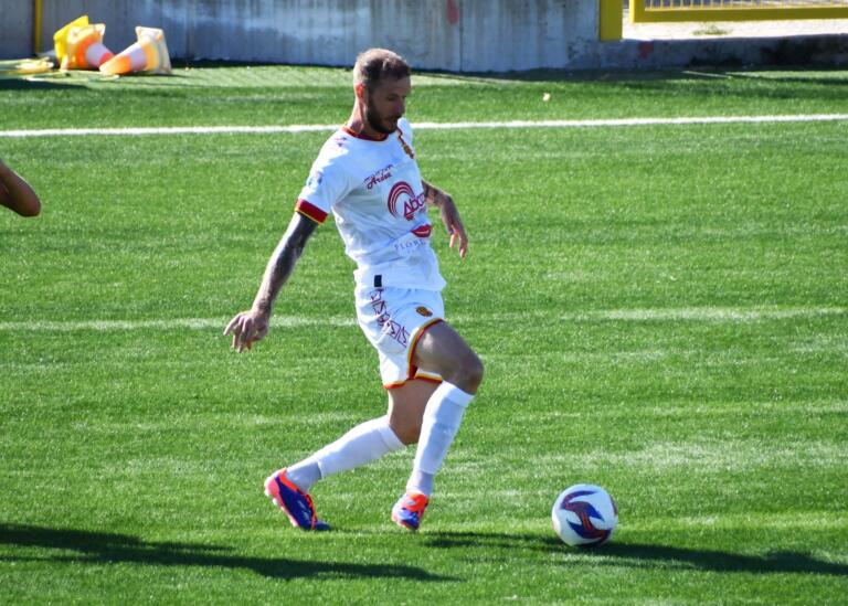 Matteo Fedele, centrocampista Atletico Uri | Foto Paolo Massaro