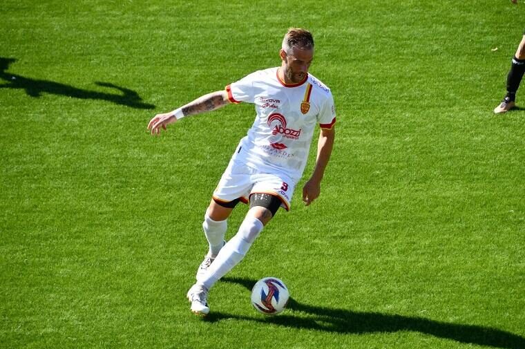 Caio De Cenco, attaccante Atletico Uri | Foto Paolo Massaro