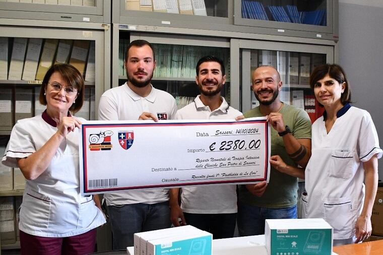 Consegna donazione a TIN AOU SASSARI