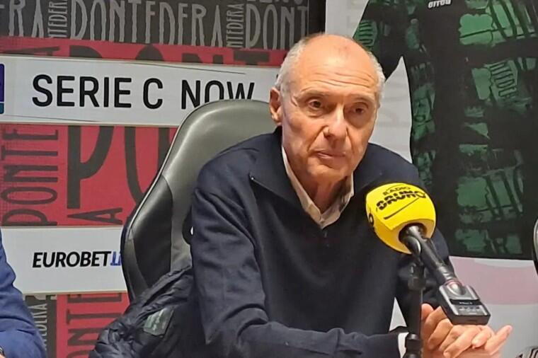 Leonardo Menichini, allenatore del Pontedera | Foto: Us Città di Pontedera