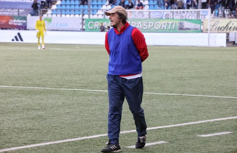 Matteo Contini, nuovo tecnico dei veneti | Foto Facebook F.C. Legnago Salus