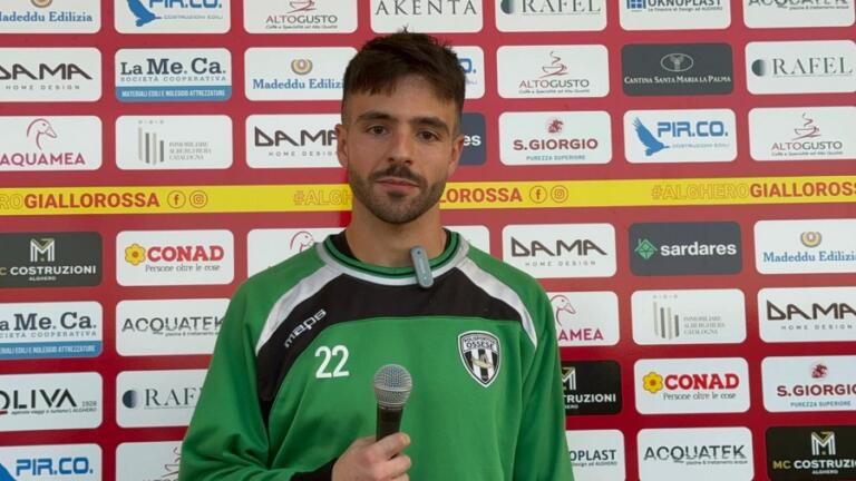 Antonio Sechi portiere Ossese