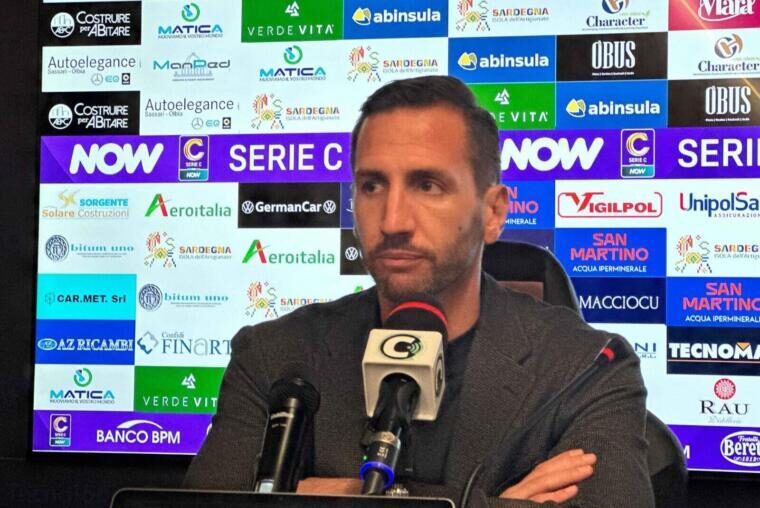 Daniele Bianchi in sala stampa