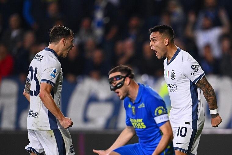 Esultanza-Barella-Lautaro-Empoli-Inter