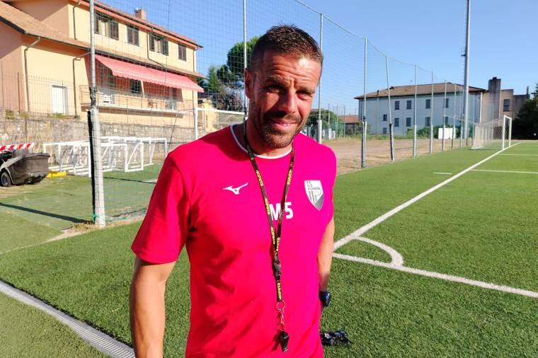 Fabio Prosperi, allenatore della Pianese | Foto Facebook US Pianese