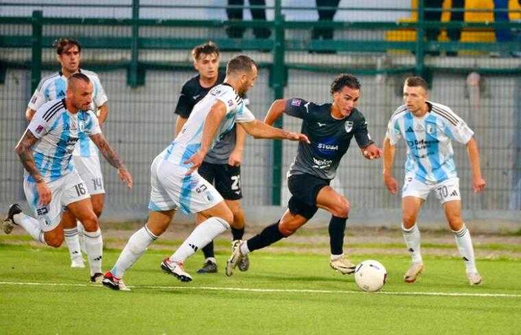 Una fase di gioco tra Entella e Pianese | Foto Facebook US Pianese