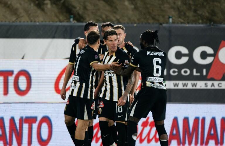 Un'esultanza dell'Ascoli in stagione | Foto Facebook Ascoli Calcio 1898