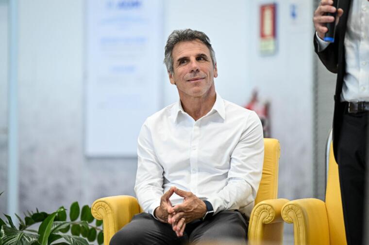 Gianfranco Zola, padrino della FC Alghero | Foto Luigi Canu
