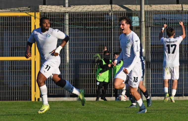 Furtado e Rizzo durante Olbia-Terracina | Foto Sandro Giordano