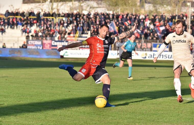 Gigi Scotto durante Torres- Lucchese | Foto Alessandro Sanna