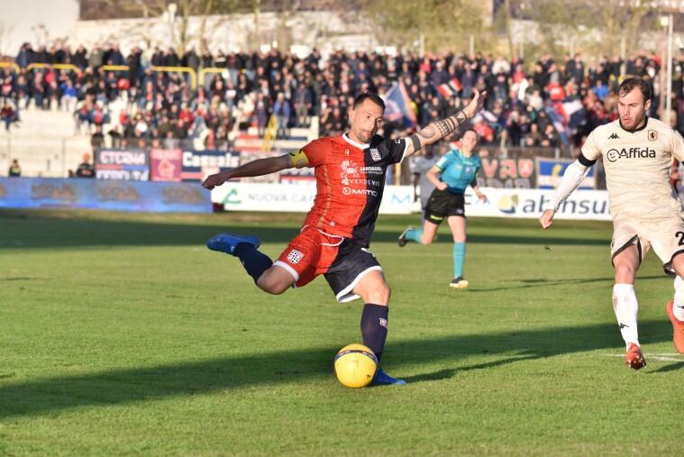 Gigi Scotto durante Torres- Lucchese | Foto Alessandro Sanna