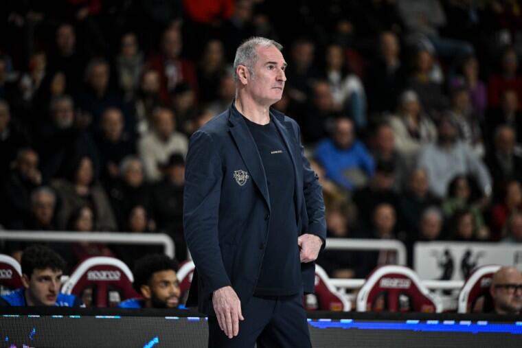 Nenad Markovic durante Trapani-Dinamo Sassari | Foto Luigi Canu