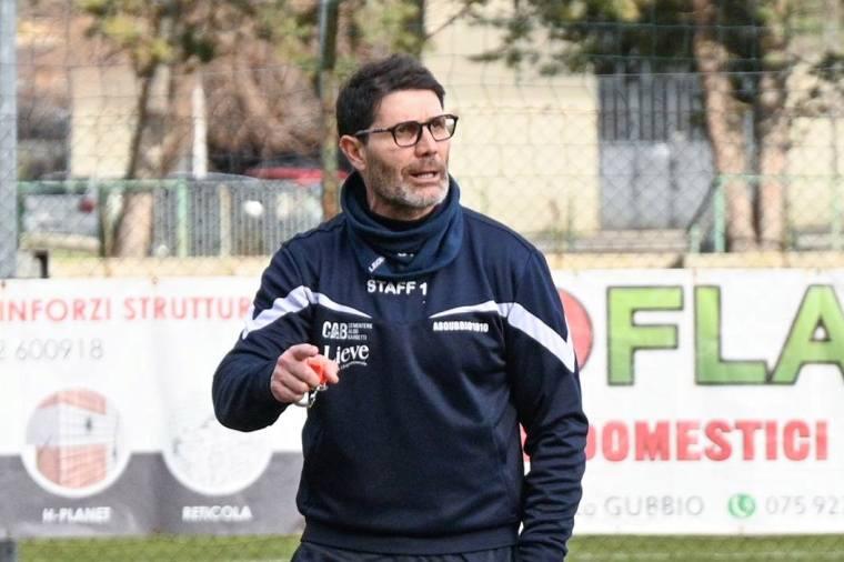 Gaetano Fontana, allenatore del Gubbio | Foto Facebook AS Gubbio