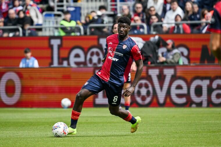 Michel Adopo of Cagliari Calcio | Foto Luigi Canu