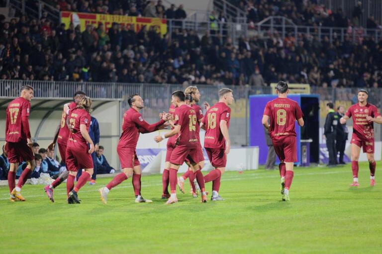 Il Ravenna esulta dopo una rete segnata alla Torres | Foto Ufficio Stampa Arezzo