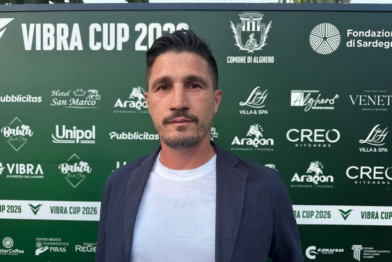 Fabio Pisacane alla Vibra Cup | Foto Centotrentuno