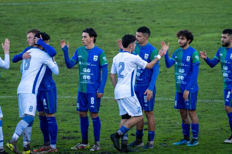 Uno scatto del match tra Nuorese e Tempio della stagione regolare | Foto Facebook Nuorese