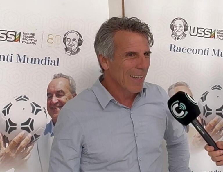 Gianfranco Zola all'evento Ussi a Villasimius